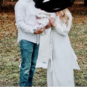 Forever 21 white gown used once for photo shoot